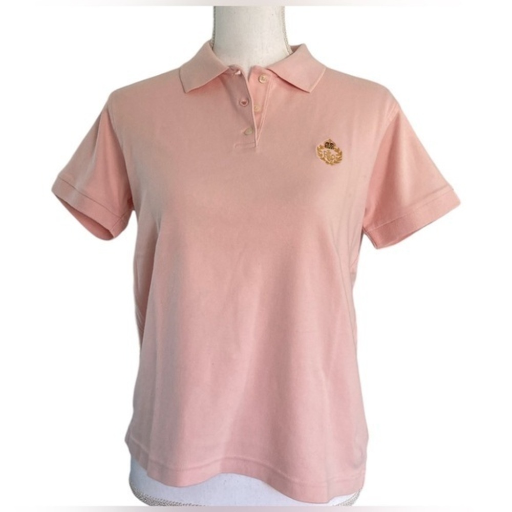 Ralph Lauren pink polo shirt size M